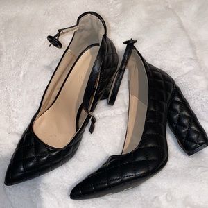 Charlotte Russe Tuffed-detail heels